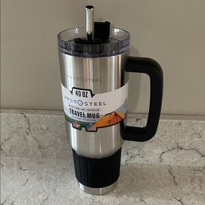 HydroSteel 40 oz Stainless Steel Travel Mug